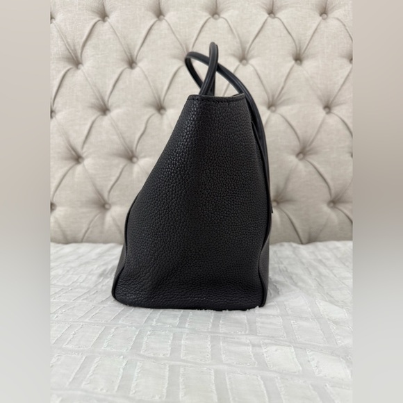 Michael kors Bancroft Collection Large leather handbag black - Picture 6 of 11